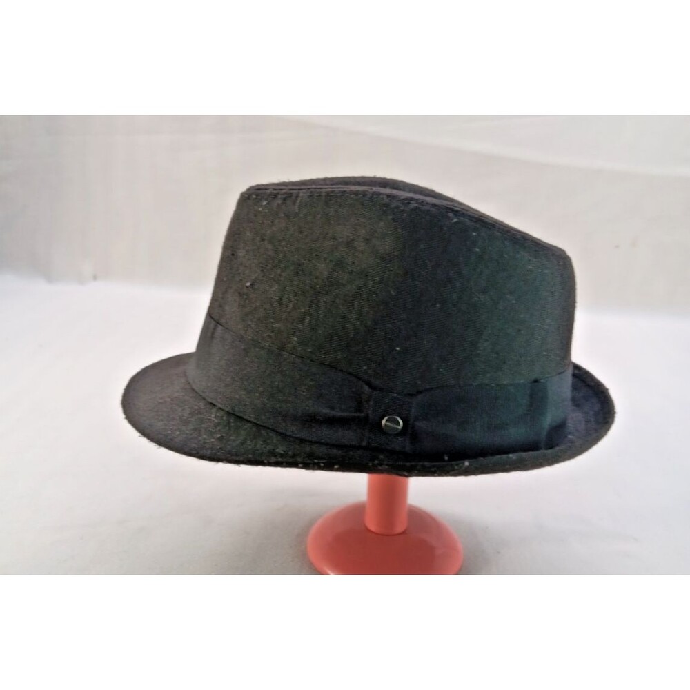 Stetson Classic Black Fedora Hat Large 23"